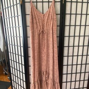 Rails blush midi dress